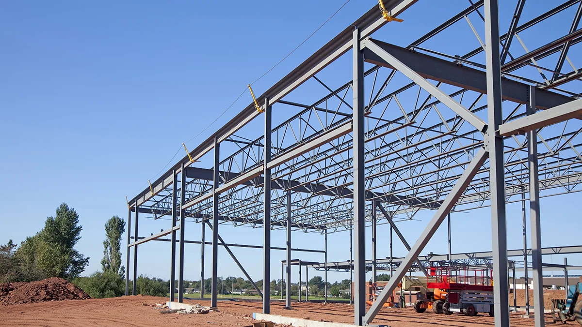 EGA Construction Services ground-up commercial construction site in DFW